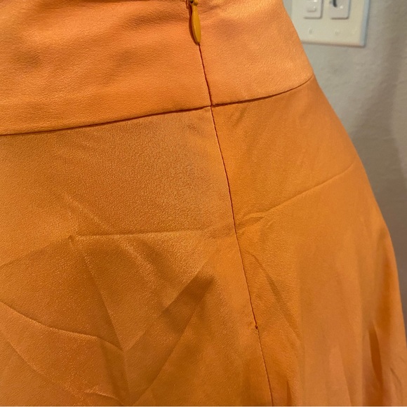 NWOT The Limited Midi Color Block A-line Skirt - Picture 7 of 9